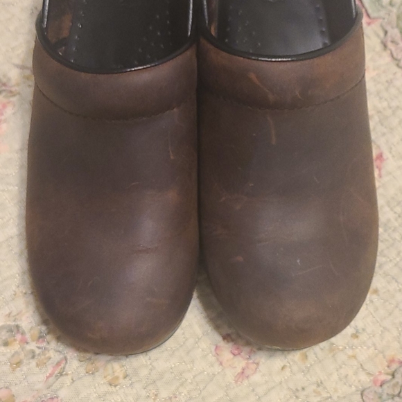 Dansko brown leather clogs - Picture 2 of 5